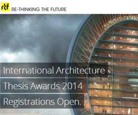 International Architecture RTF Sustainability award 2014 New Delhi 